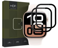 Hybrid Glass Apple Watch 10 (42mm) Hofi Hybrid Pro+ juodas
