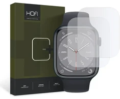 Apsauginė plėvelė Apple Watch 4 / 5 / 6 / 7 / 8 / SE ( 44 / 45 mm) Hofi Hydroflex Pro+ 2-pack Clear