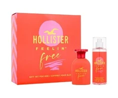 Hollister Feelin' Free EDP rinkinys moterims (EDP 50 ml + Kūno Mist 125 ml)