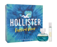 Hollister Festival Vibes EDT rinkinys vyrams (EDT 50 ml + EDT 15 ml)