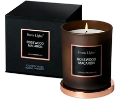 Home Lights Namų apšvietimas Kvapioji žvakė „Palisandro mediena ir macaronai“, 215 g