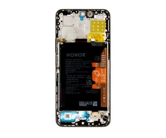 Dėklas Honor X8a LCD Ekranas + Touch Unit + Front Cover Juodas (Service Pack)