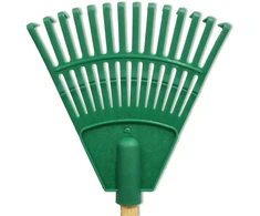 Hortus Mažos grėblės su kotu žalios 20cm (14 šakų)