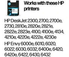 HP 305 trispalvė originali rašalo kasetė