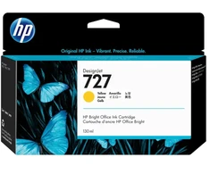 Hewlett Packard (HP) Tusz HP 727 130ml Geltona B3P21A