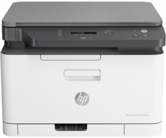 Hewlett Packard (HP) HP Color LaserJet 178nw AIO daugiafunkcis Spausdintuvas - A4 spalvotas lazerinis, spausdinimas/kopijavimas/skenavimas, LAN, WiFi, 18 psl./min., 100–500 puslapių per mėnesį (pakeičia M183fw)