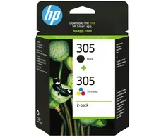 Hewlett Packard (HP) Multipack HP Ink 6ZD17AE / 305 BK,C,M,Y daugiapakė pakuotė