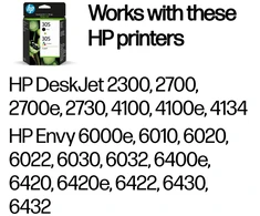 Hewlett Packard (HP) Multipack HP Ink 6ZD17AE / 305 BK,C,M,Y daugiapakė pakuotė