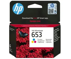 Hewlett Packard (HP) HP 653 trijų spalvų originalus Ink Advantage kasetė