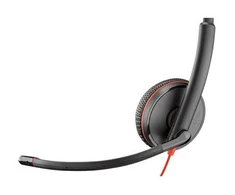 Hewlett Packard (HP) HP Poly Blackwire 3225 stereo USB-C Ausinės +3,5 mm kištukas + USB-C/A adapteris