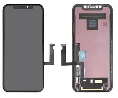 HQ A+ Analog LCD OLED Touch Ekranas Panel for Apple iPhone XR full set Juodas