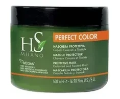 HS Milano Perfect Color Protective Mask spalvą apsauganti kaukė dažytiems plaukams, 1000 ml