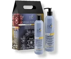 HS Milano Vegan Radiance Reconstruction rinkinys (šampūnas 350 ml + kondicionierius 350 ml)