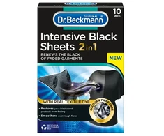 DR.BECKMANN Colour restoring cloths for juodas and smooth chintzes 6 pcs.