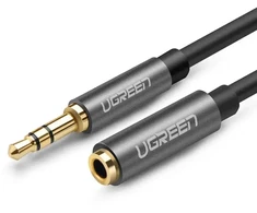 UGREEN AUX Cable Extension mini-jack 3,5 mm, 3m (Gray)