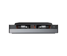 Hub Baseus T-Space su USB-C ir žaibo laidais, skirtais Tesla automobiliams (juodas)