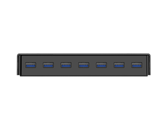 Hub Orico H7928-U3-V1 7x USB-A 3.0 - juodos spalvos