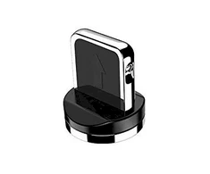 Hurtel kištuko adapteris magnetiniam USB kabeliui „Lightning“ su sidabrine spalva