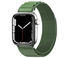 Hurtel Apyrankė Alpine steel buckle for Apple Watch 38/40/41 mm – žalios spalvos