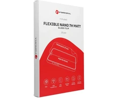 Hibridinė nano stiklo plėvelė pjovimo mašinai Forcell F-Protect Lanksti NANO 7H MATINĖ 196 x 125 mm 25 vnt.