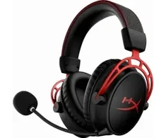 Ausinės HyperX Cloud Alpha belaidės juodos | raudonos