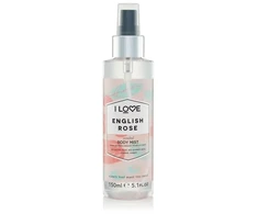 I Love, English Rose, Refreshing, Body Purškiklis, 165 ml