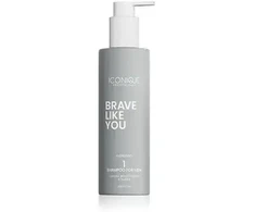ICONIQUE Professional BRAVE LIKE YOU Energizuojantis šampūnas vyrams 250 ml