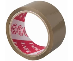 Pakavimo juosta LUK, 48 mm x 54 m, ruda, akrilinė