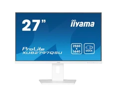 Monitorius IIYAMA XUB2797QSU-W2 27 colių 2560x1440 300cd/m2 1ms HDMI DP USB