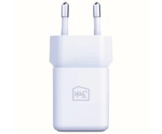 3Mk Apsaugos Priedai - 3mk Hyper GaN Įkroviklis 20W QC4+ PD PPS USB 1A1C Baltas EU
