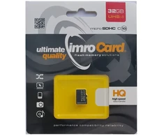 Atminties kortelė Imro MicroSD 32GB kl.10 | UHS-I