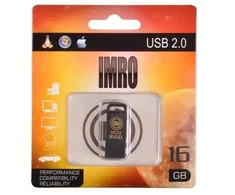 Imro pendrive 16GB USB 2.0 Juodas