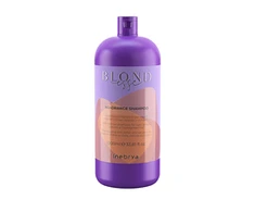 Inebrya BLONDesse No-Oranžinis Šampūnas oranžinius tonus neutralizuojantis plaukų šampūnas, 300 ml