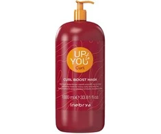 Inebrya Up To You Curl Boost Mask drėkinanti kaukė garbanotiems / banguotiems plaukams, 1000 ml