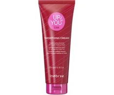 Inebrya Up To You Liss Styling Smoothing Kreminis glotninantis kremas nepaklusniems / besišiaušiantiems plaukams, 200 ml