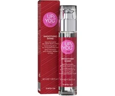 Inebrya Up To You Liss Smoothing Shine Illuminating Serum spindesio suteikiantis serumas nepaklusniems / besišiaušiantiems plaukams, 50 ml