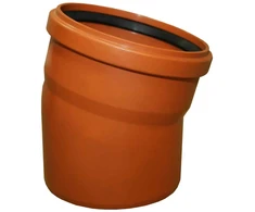 Instalplast Alkūnė PVC 160mm 15°