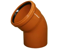 Instalplast Alkūnė PVC 110X45 45 laipsnių kampas