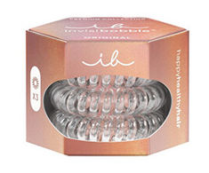 Invisibobble plaukų gumytės Original Premium Crystal Clear 3 vnt.