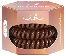 Invisibobble plaukų gumytės Original Premium Pretzel Brown 3 vnt.