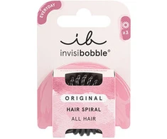 Invisibobble plaukų gumytės Original True Juodas 3 vnt.