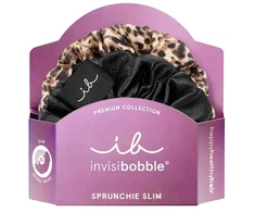 Invisibobble plaukų gumytės Sprunchie Slim Premium Leo is the New Juodas 2 vnt.