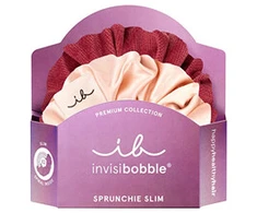 Invisibobble plaukų gumytės Sprunchie Slim Premium You Make me Blush 2 vnt.