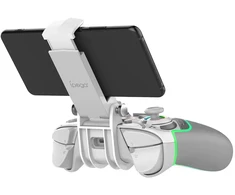 „iPega 9666BH“ „Bluetooth“ RGB žaidimų pultas, skirtas „Android“ / „iOS“ / „PS3“ / „PS4“ / „PC“ / „N-Switch“ Baltas