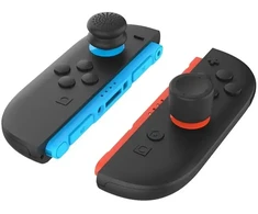 „iPega SW2026B“ nykščio laikikliai „JoyCon“ valdikliams, skirtiems „Nintendo Switch 2“, 6 vnt. juodos spalvos