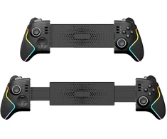 „iPega SW2123“ belaidis RGB žaidimų pultas, skirtas „Nintendo Switch“ / „Nintendo Switch 2“, juodas