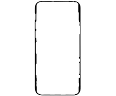 Dėklas Iphone Lcd iPhone 11 Pro lipni juosta LCD ekranui, juoda