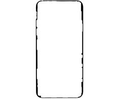 Dėklas Iphone Lcd iPhone 11 Pro Max lipni juosta LCD ekranui, juoda