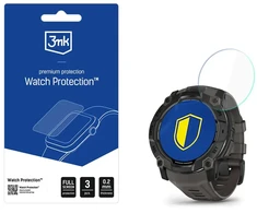 Išmaniojo laikrodžio ekrano apsauga 3mk Watch Protection FlexibleGlass, skirta Garmin Instinct 3 50mm (Amoled, Solar)