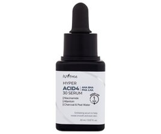 Isntree Hyper Acid4 AHA BHA PHA LHA 30 Serum veido serumas-šveitiklis su rūgščių kompleksu, 20 ml